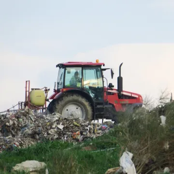 Gori splitski deponij: Vatrogasci gase požar