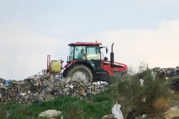 Gori splitski deponij: Vatrogasci gase požar