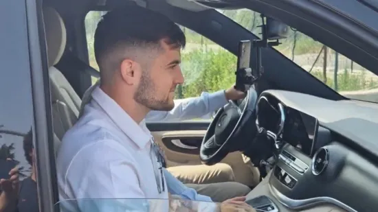 Baturina sletio u Italiju i iz automobila dao prvu izjavu talijanskim novinarima