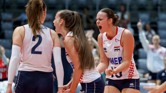 Azerbajdžanke osvojile prvi set i naljutila Hrvatice koje su ih nakon toga pregazile