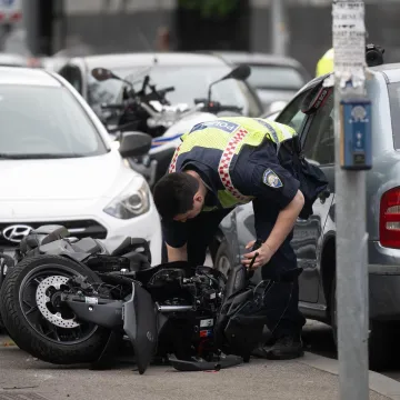 Prometna nesreća u centru Zagreba: Sudarili se motor i automobil