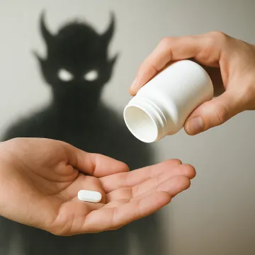 Zašto ne smijete reći 'hvala' na tableti protiv bolova? Istina je zastrašujuća, a ima veze s demonima