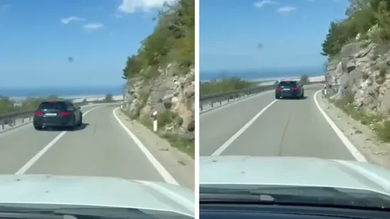 Snimka od koje ćete se naježiti: Pogledajte genijalca kako pretječe preko pune crte