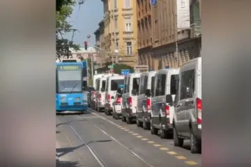 Kolona marica pod rotirkama u Zagrebu: 'Nije mi bilo svejedno!'; Policija otkrila o čemu se radi