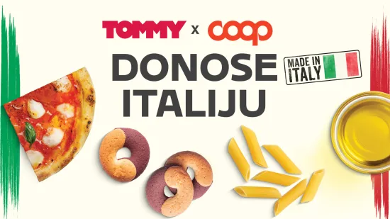 Tommy i COOP donose Italiju – talijanska kvaliteta samo kod nas