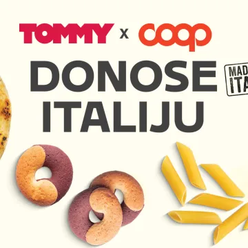 Tommy i COOP donose Italiju – talijanska kvaliteta samo kod nas
