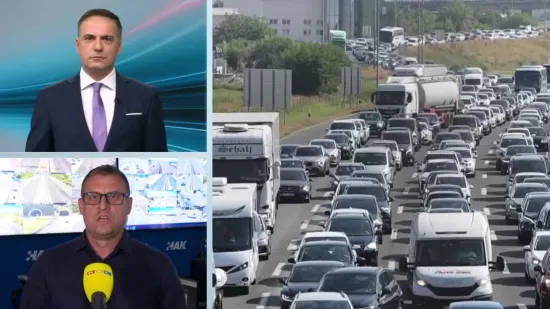 Produženi vikend i blagdan Tijelova - Hrvati u kolonama prema moru, gužve u trajektnim lukama