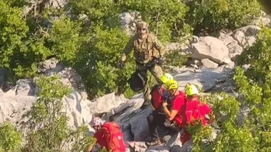 Dramatično spašavanje dobilo je sretan kraj: Iscpljena, promrzla, ali Čehinja je živa