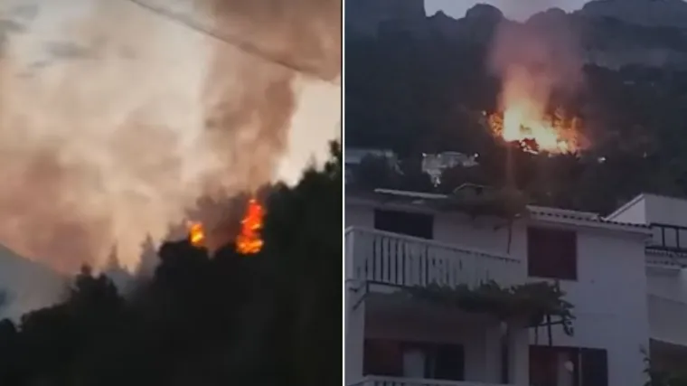 Buknula četiri požara na makarskom području, netko namjerno pali vatru? 'Pod kontrolom su'