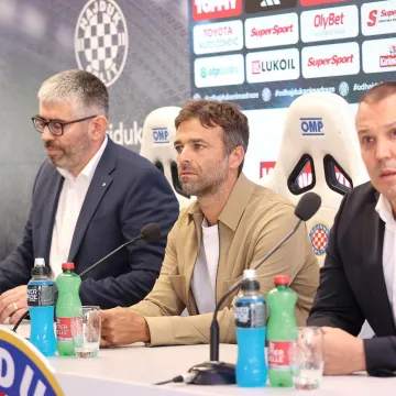 Garcia 'debitirao' pred novinarima: 'Nemojte me strašiti. Znam što Hajduku treba'