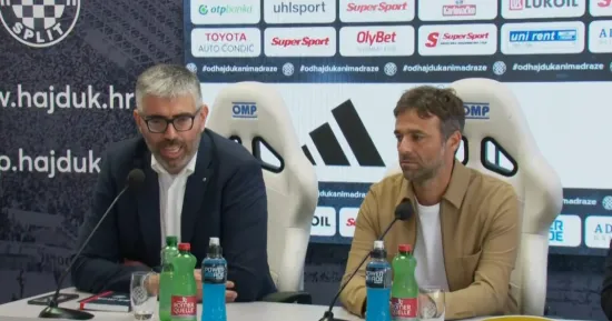 Hajdučke pripreme u punom su pogonu, Garcia briljirao na presici: 'Hajduk je religija'