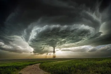 Snimljen monstruozni tornado: Zapanjujući prizori tjeraju strah u kosti