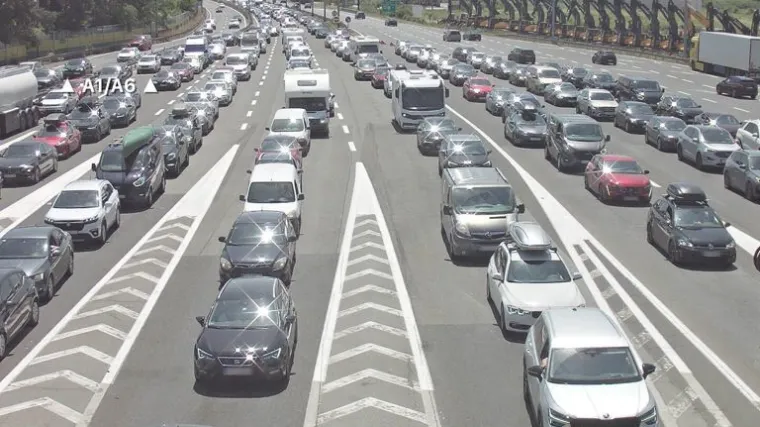 Udarni početak ljeta: Pogledajte kolone kod Lučkog prema moru, usporeno na A1