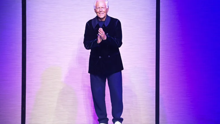 Giorgio Armani prvi put propušta Milanski tjedan mode: 'Trenutačno se oporavlja'
