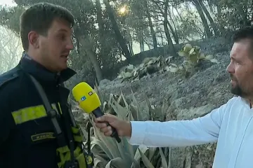 Vatrogasac otkrio dramatične detalje s požarišta: 'Spremni smo za noć, očekuje se jačanje bure'