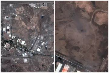 Preoblikovani teren i divovski krater: Slike iz svemira pokazuju posljedice bombardiranja