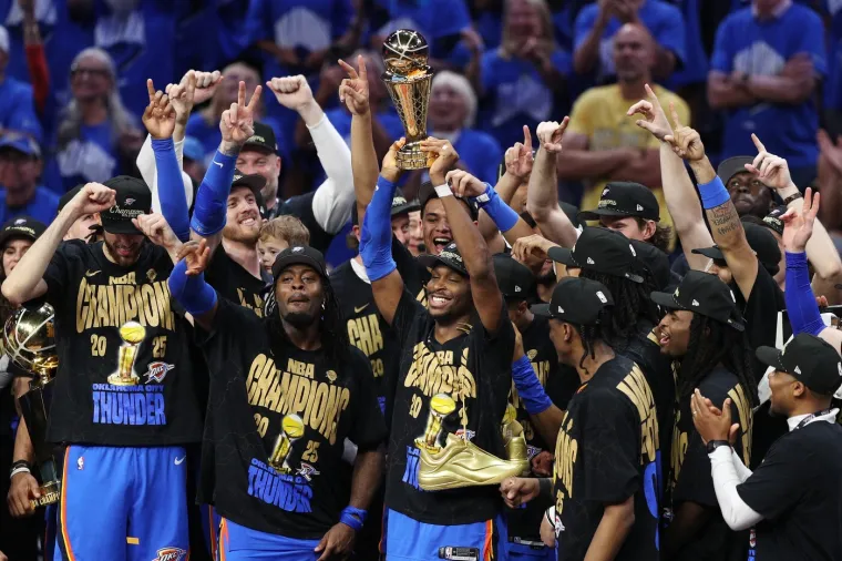 Čudesna Oklahoma osvojila NBA naslov! Teška ozljeda Indianine zvijezde zasjenila ludu sedmu utakmicu