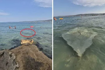 Pazite što je genijalac dovukao u plićak u Kaštelima: 'Vlasnik vile je to danima nalijevao'