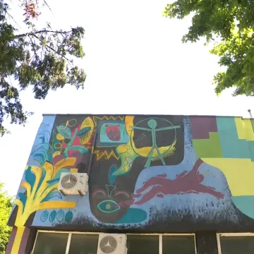Umjetnost na zidovima: Osječka škola muralima odgaja i inspirira učenike