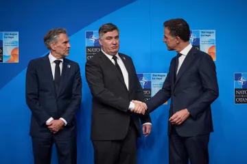Milanović zagrmio nakon sastanka NATO-a: 'Neću ja za ovo odgovarati Trumpu ili Merzu'