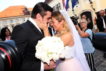 Plakala od sreće: Antonija Blaće nije skrivala emocije na svom vjenčanju