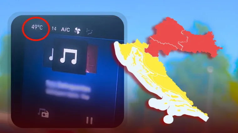 Vrijeme u Hrvatskoj je izuzetno opasno: Na suncu izmjereno čak 49 stupnjeva! Stiže nevrijeme?