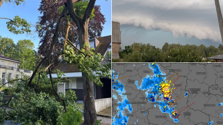 Tornado pogodio Njemačku? Razorno nevrijeme i olujne ćelije nanijele veliku štetu
