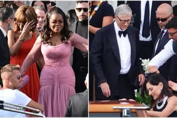 Brutalni dekoltei, brutalni milijuni, Oprah i Bill Gates na vjenčanju Jeffa Bezosa i Lauren Sánchez