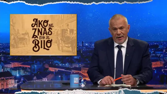 Šprajc se skinuo u emisiji: Sarmata ćete prepoznati po perzijskom tepihu