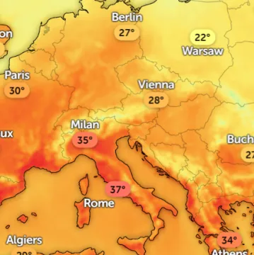 Paklene temperature dolaze! Upozorenje za toplinski val najvišeg stupnja