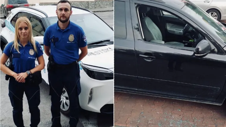 Otac ostavio sina zaključanog u pakleno vrućem autu, policija razbila staklo i izvukla ga u zadnji čas