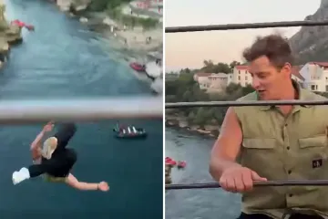 Pojavio se video suludog skoka u Mostaru iz drugog kuta: 'A pio je cijeli dan, mogao je ubit djecu'