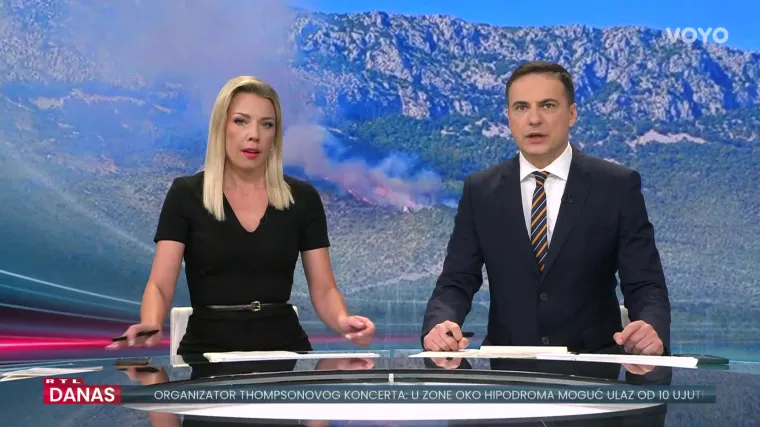 Mještani Kaštela boje se noći, vatrogasci se i dalje bore protiv plamena