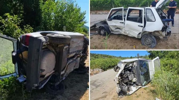 U ovaj auto naguralo se 10 ljudi, većinom su bili maloljetnici: I onda se dogodilo zlo. Prevezeni su u bolnicu