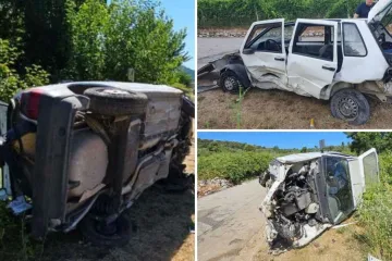 U ovaj auto naguralo se 10 ljudi, većinom su bili maloljetnici: I onda se dogodilo zlo. Prevezeni su u bolnicu