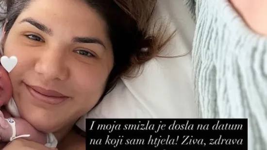 Hrvatska pjevačica Hana Mašić rodila je devojčicu: 'Biti mama je nešto najljepše?'