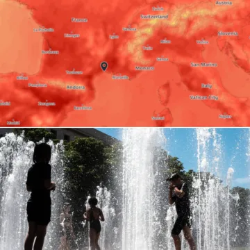 Paklene vrućine na Mediteranu, temperature prže do +42! Svemu je kriv jedan fenomen...