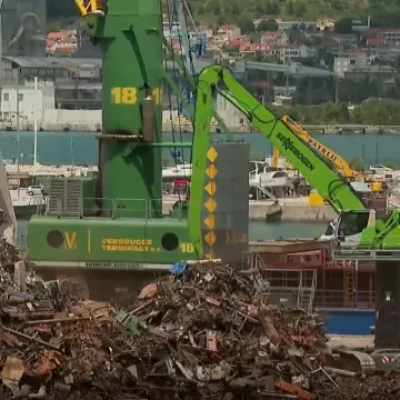 Splićani se još uvijek guše u prašini iz sjeverne luke: 'Naša posla, šta ćeš'