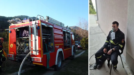 Vatrogasci se još bore s buktinjom kod Metkovića, podijelili dramatične fotografije: 'Trebat će nam još puno'