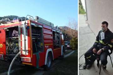 Vatrogasci se još bore s buktinjom kod Metkovića, podijelili dramatične fotografije: 'Trebat će nam još puno'