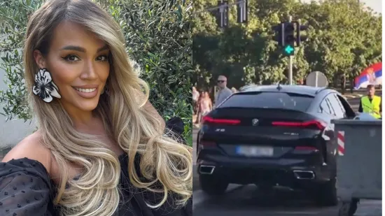 Društvenim mrežama širi se videosnimka incidenta: Srpska pjevačica pokušala se probiti kroz blokade
