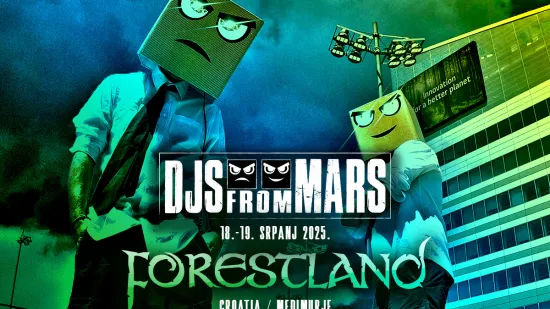 Maske na glavi, hitovi u rukama: DJs from Mars s novim setom garantiraju ludnicu na Forestlandu