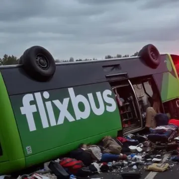 Autobus sletio s autoceste i prevrnuo se: Ozlijeđeno 20 ljudi, putnik satima bio zaglavljen