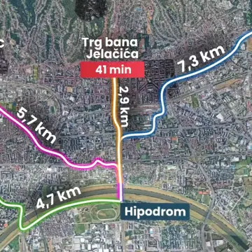 Želite dobra mjesta na Thompsonu? Krenite pješice: Nekima će trebati i sat i pol lagane šetnje