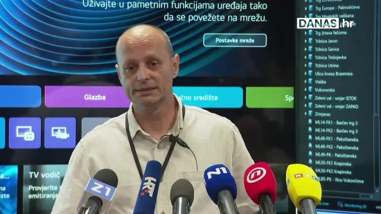 MUP pred Thompsonov koncert pokazao Stožer: 'Ovo je prvi put da imamo ovakav'