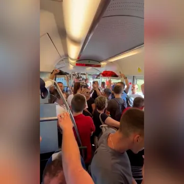 Pogledajte kakvu su atmosferu napravili Slavonci koji idu na Thompsonov koncert