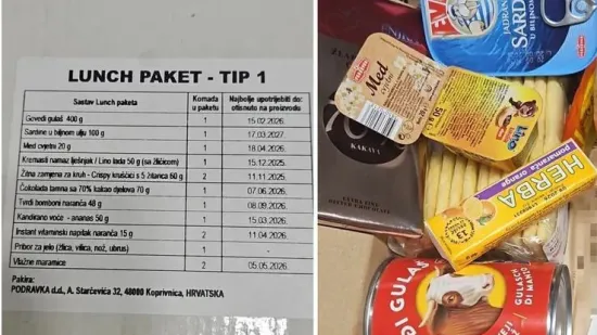 Lunch paket za Thompsona - policajci dobili obrok, ali jedno ih je zbunilo: ‘Što da radim s konzervom gulaša?’