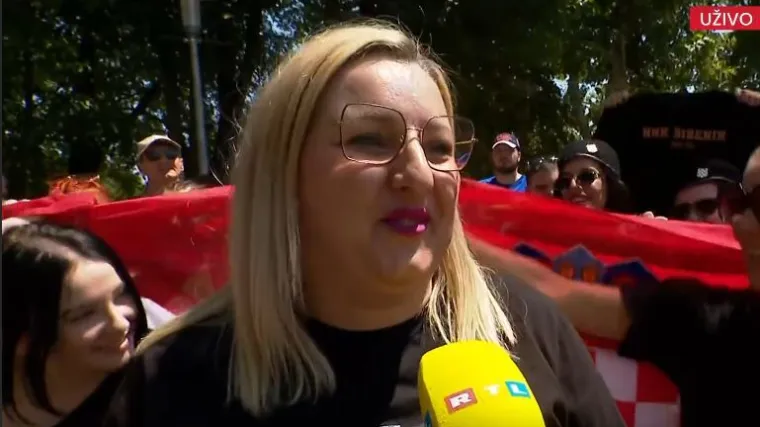 Ludilo u fan zoni na Bundeku! Jelena iz Vukovara: 'Ovo se dešava jednom i nikad više u životu'