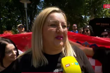 Ludilo u fan zoni na Bundeku! Jelena iz Vukovara: 'Ovo se dešava jednom i nikad više u životu'