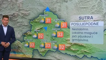 Stiže pravi val osvježenja početkom novog tjedna: Približavaju se frontalni poremećaji